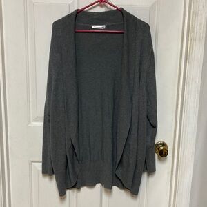 89th & Madison Charcoal Cardigan
